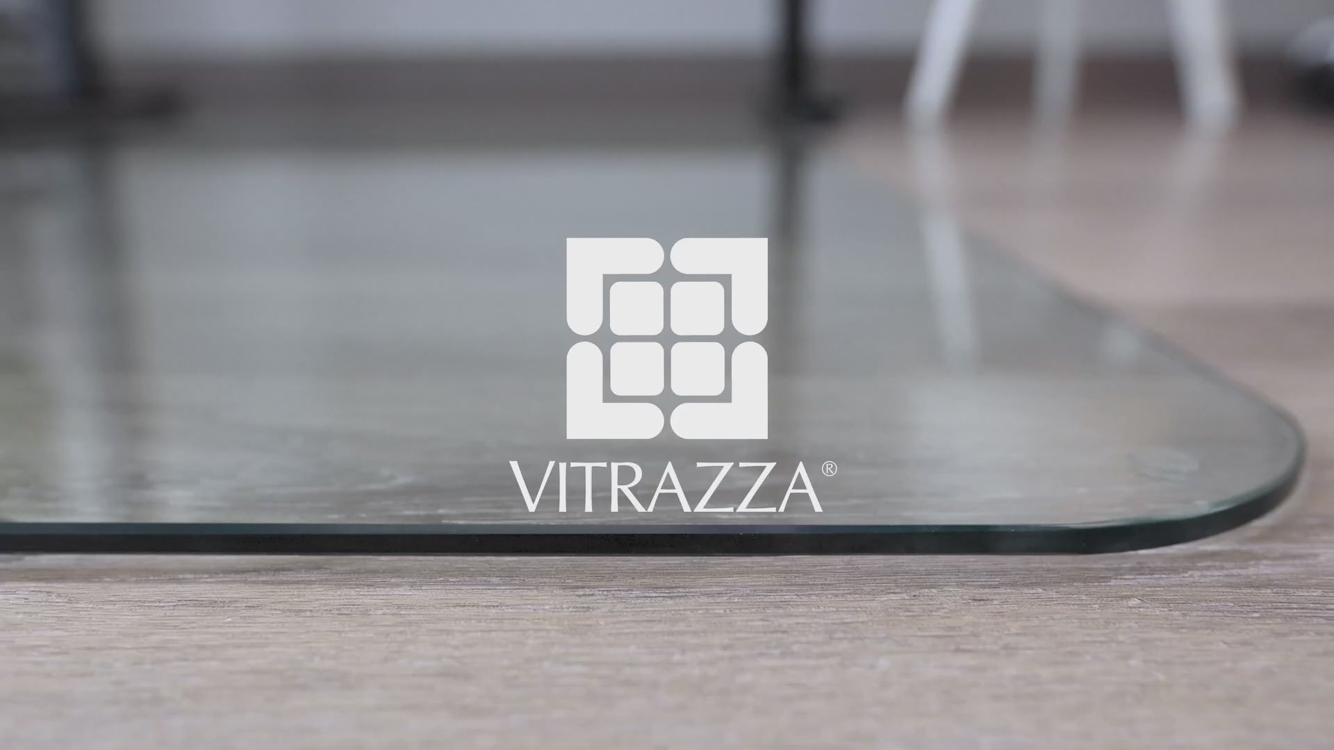 Vitrazza glass chair mat price new arrivals