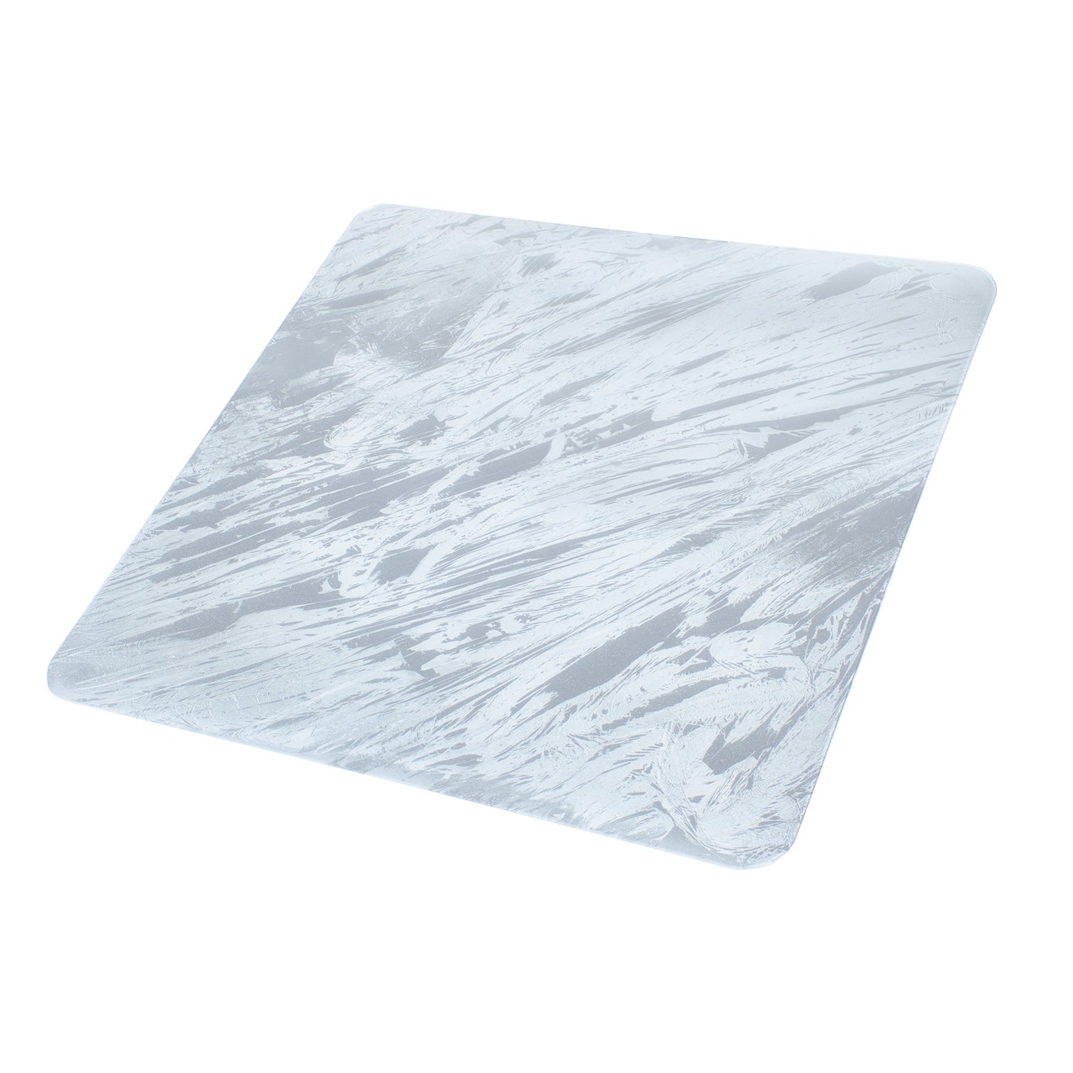 Grey Ocean Marble Glass Cutting Board